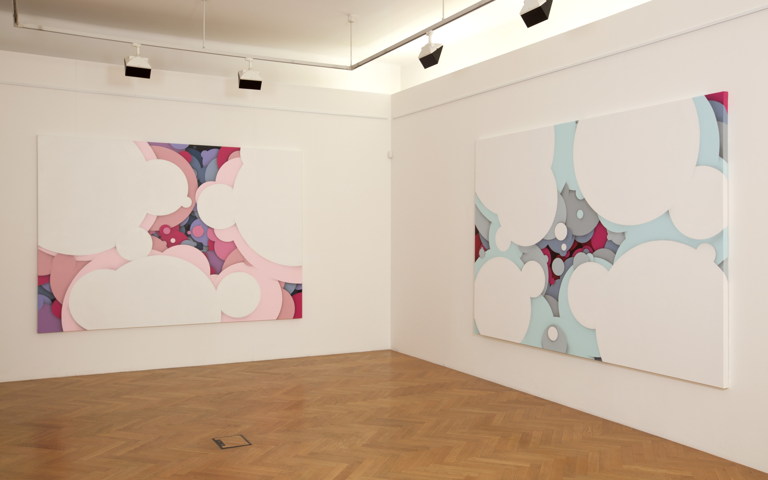 Foto: www.jankalab.com , PURPLE PATH, BLUE PATH 2015 195 x 275 cm