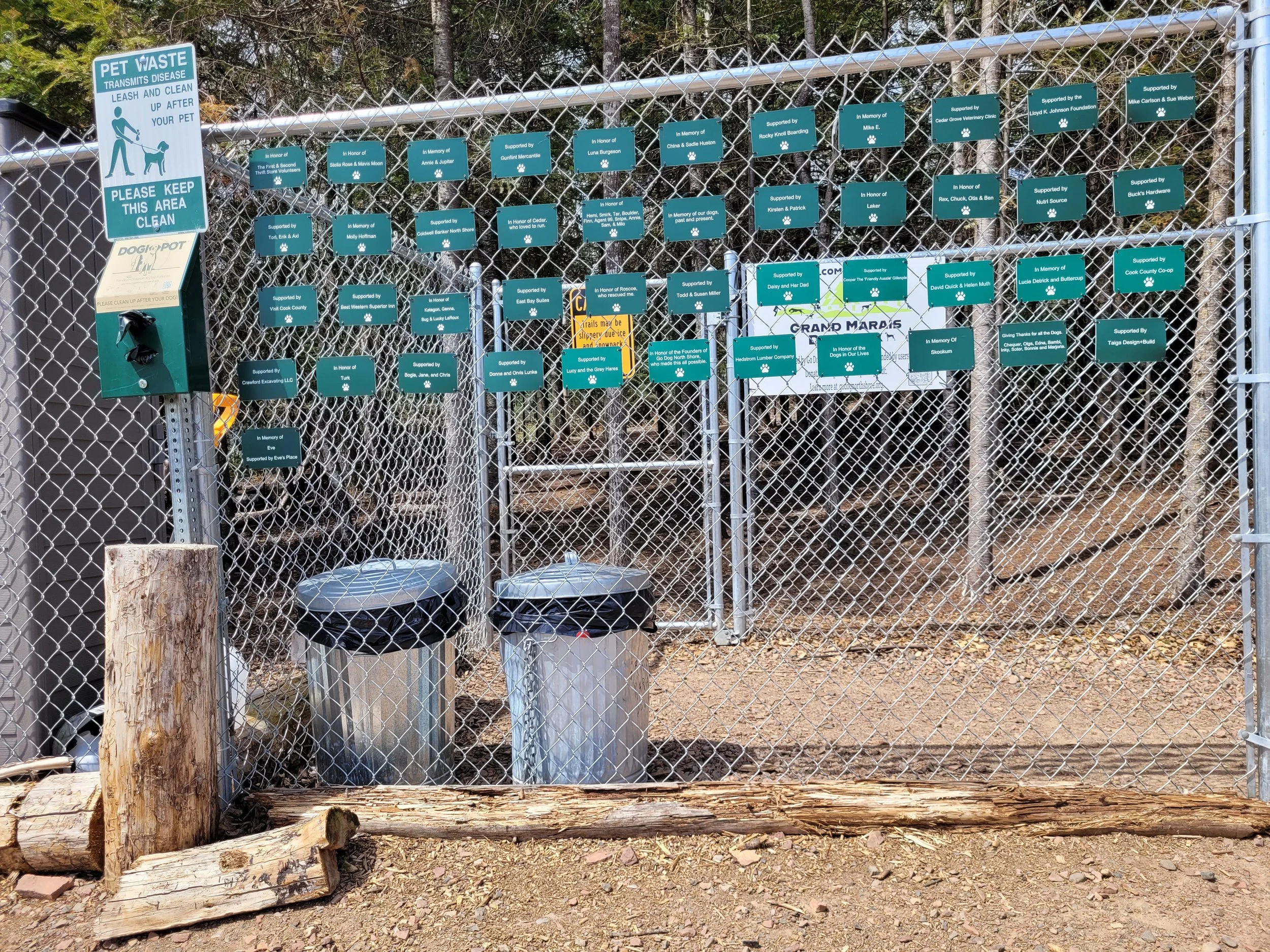 Dog Park Spring Clean Up Day