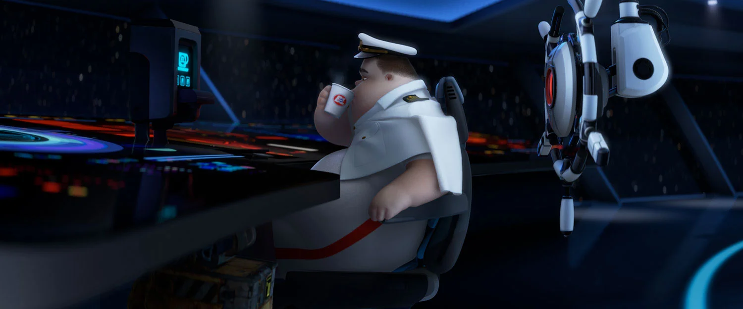 Wall E Captain Vs Auto