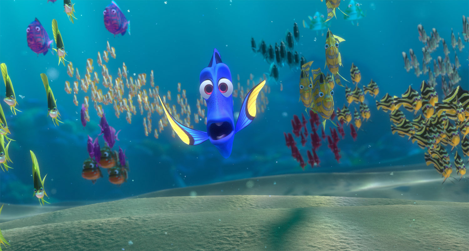 Walt Disney Pictures Presents A Pixar Animation Studios Film Finding ...