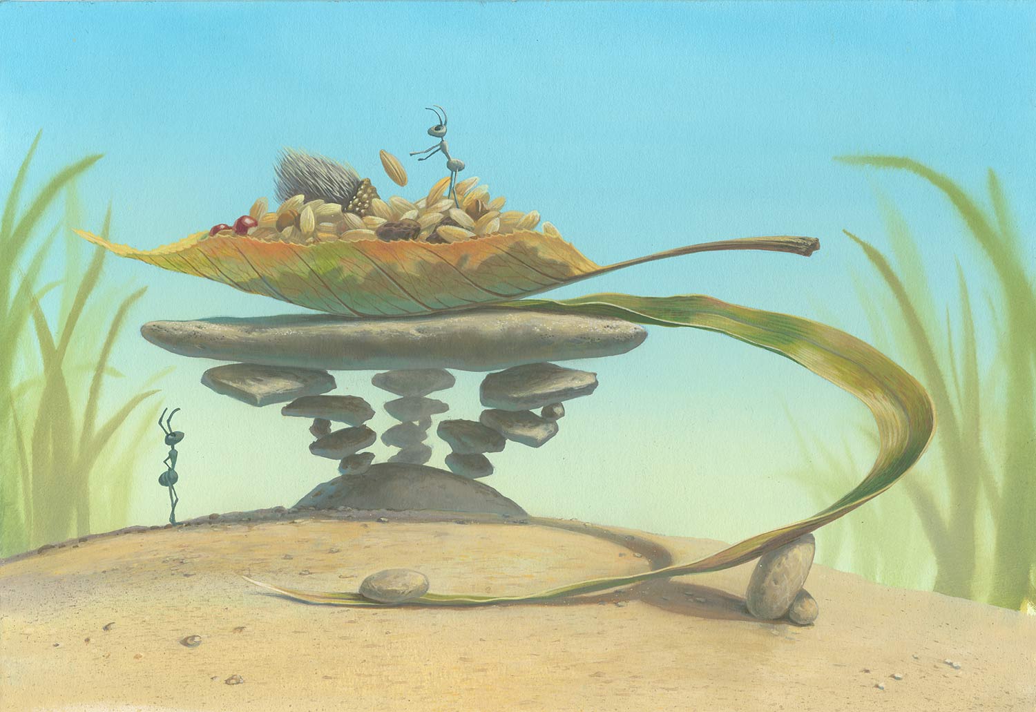Настоящая жизнь жука. Жизнь Жуков. Жизнь Жуков арты Bugs Life. Pixar the Art Postcard.
