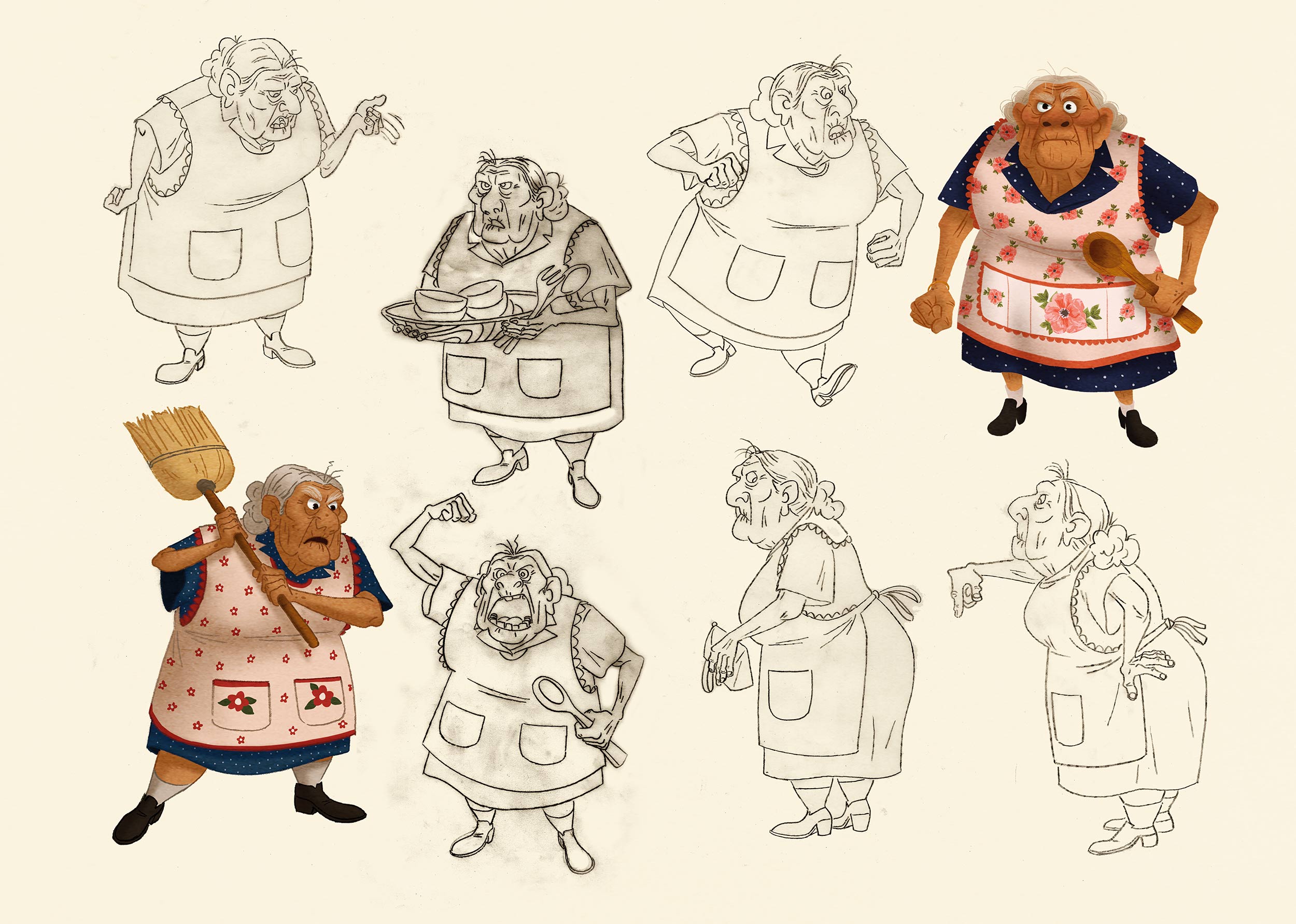 Living Lines Library Up 2009  Character Design