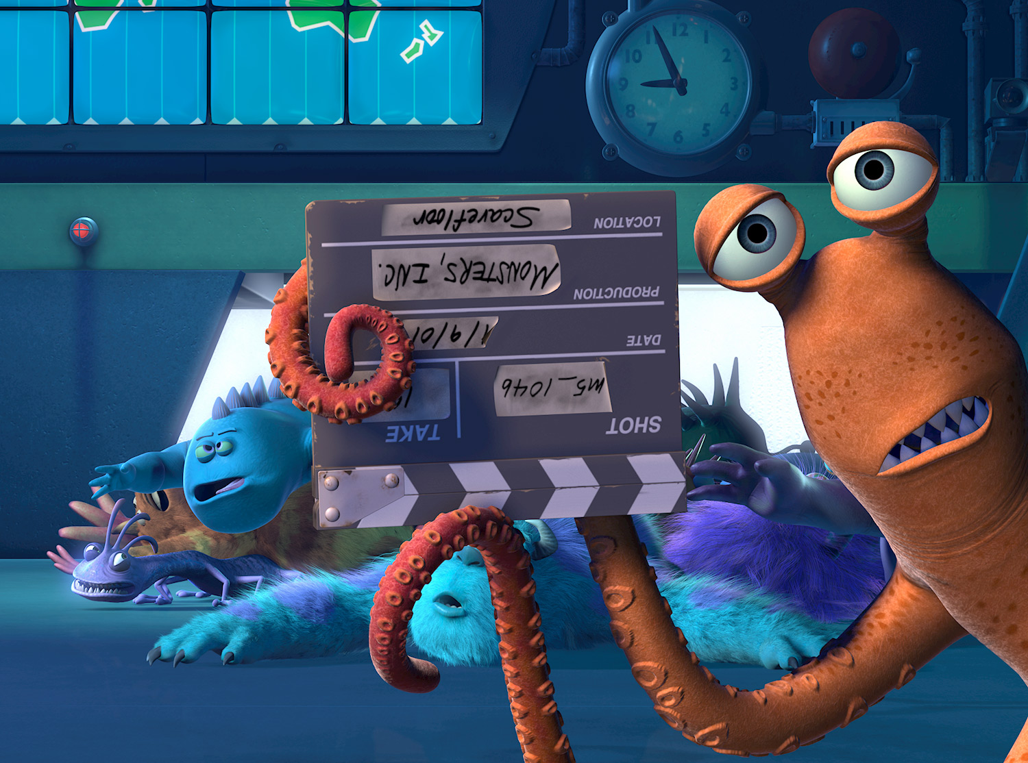 Monsters, Inc.' is a kids movie but belongs in the film hall of fame