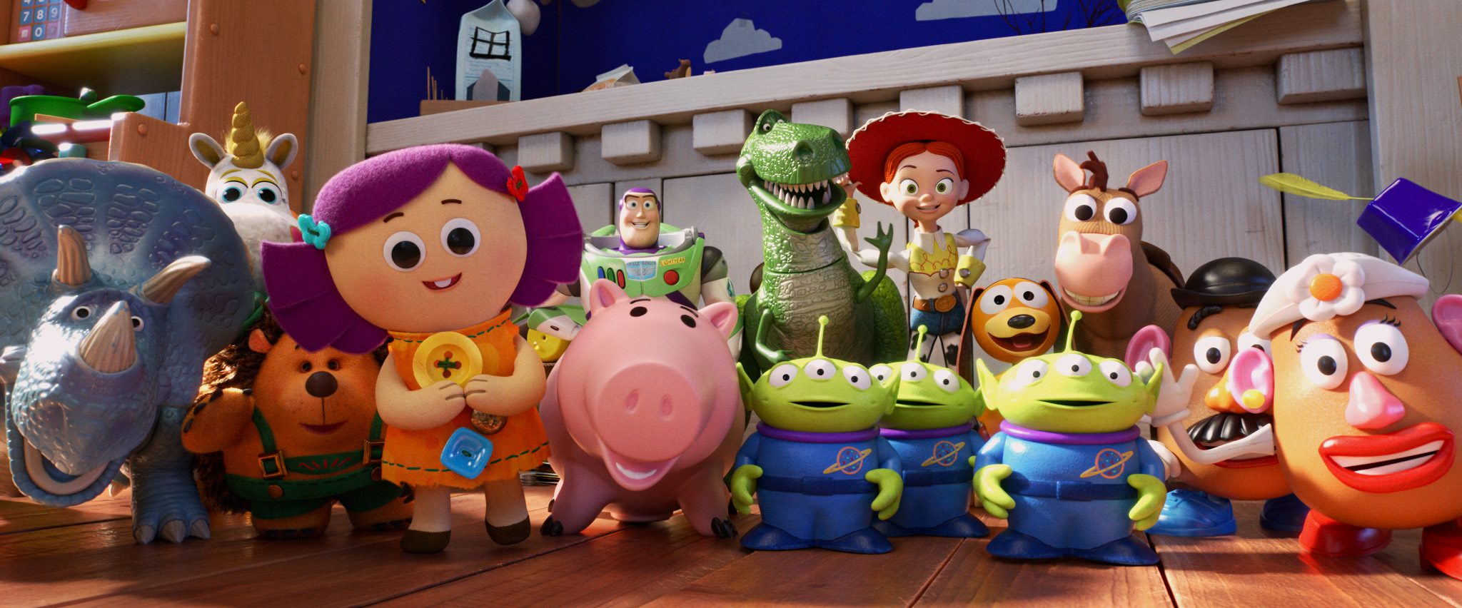 Toy Story 4 Movie – Duke Caboom, Officer Giggle McDimples, and Gabby Gabby