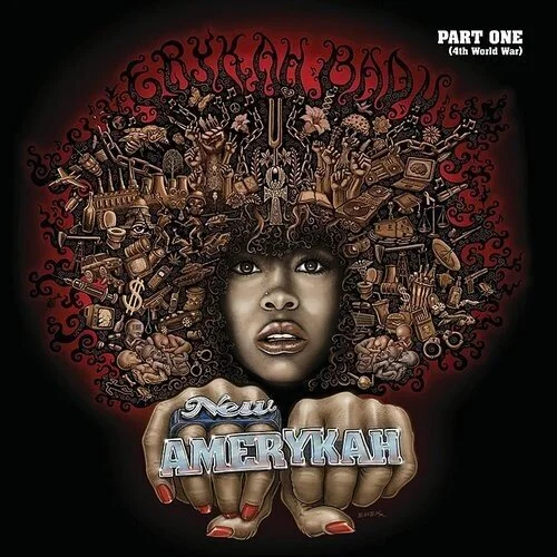 Erykah Badu "New Amerykah Part One (4th World War)" 2xLP (Purple vinyl)