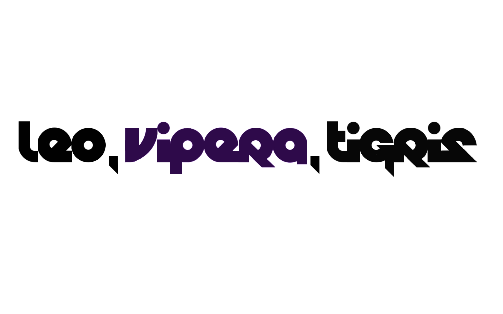  font type inspired by Neon Horse 