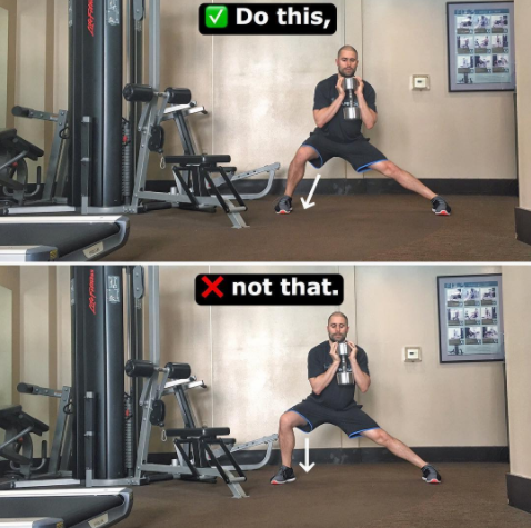 Today's Edge: Perfect your lateral lunge technique