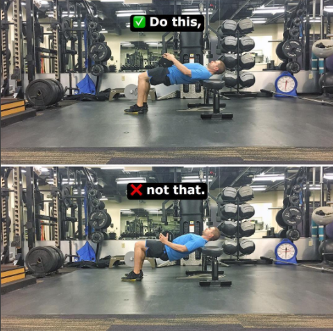 TODAY'S EDGE: YOU CAN'T CALL IT A HIP THRUST UNLESS YOU'RE GOING TO FINISH IT