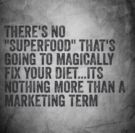 THERE'S NO SUPERFOOD THAT WILL MAGICALLY FIX YOUR DIET