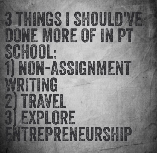 3 Things I Should Have Done More in School