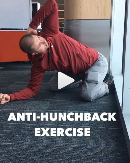 Fight off upper back stiffness and posture issues with the Thoracic Spine Prayer: