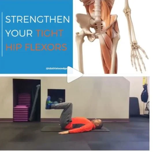 Strengthen your tight hip flexors