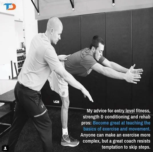 The 3 keys to becoming great at teaching the basics of exercise and movement: