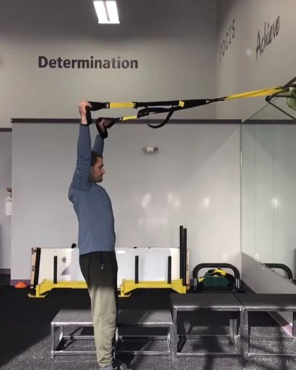 Strengthen your upper back, shoulders and posture with this TRX Eccentric-Y w/ Row exercise
