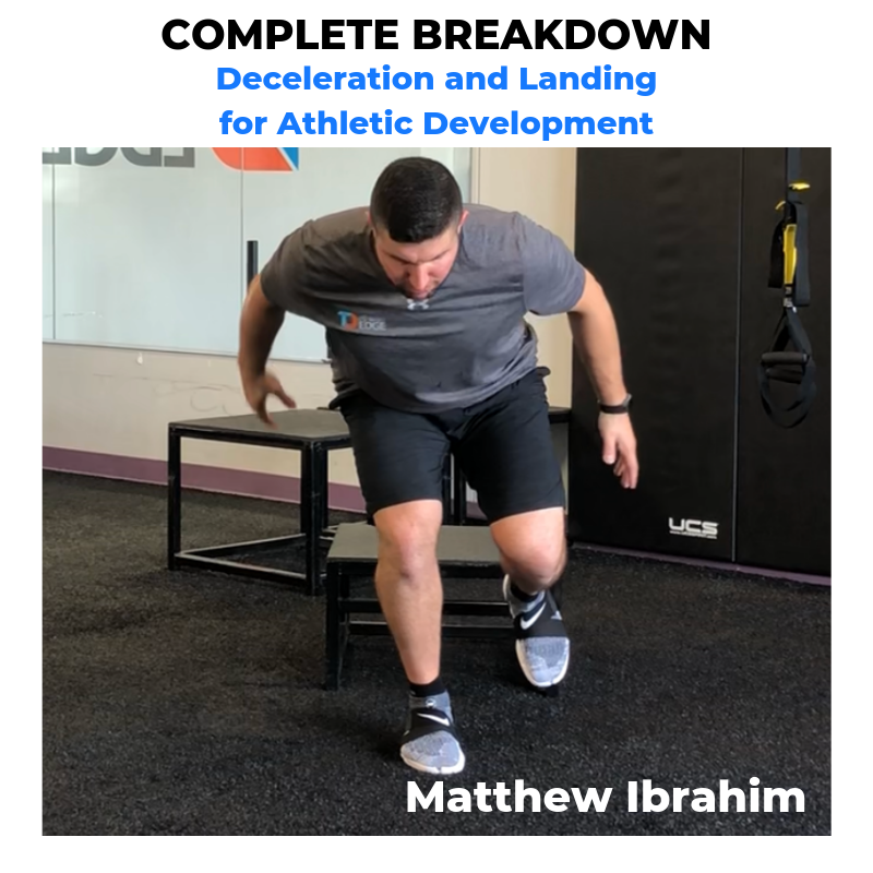 COMPLETE BREAKDOWN: DECELERATION AND LANDING FOR ATHLETIC DEVELOPMENT
