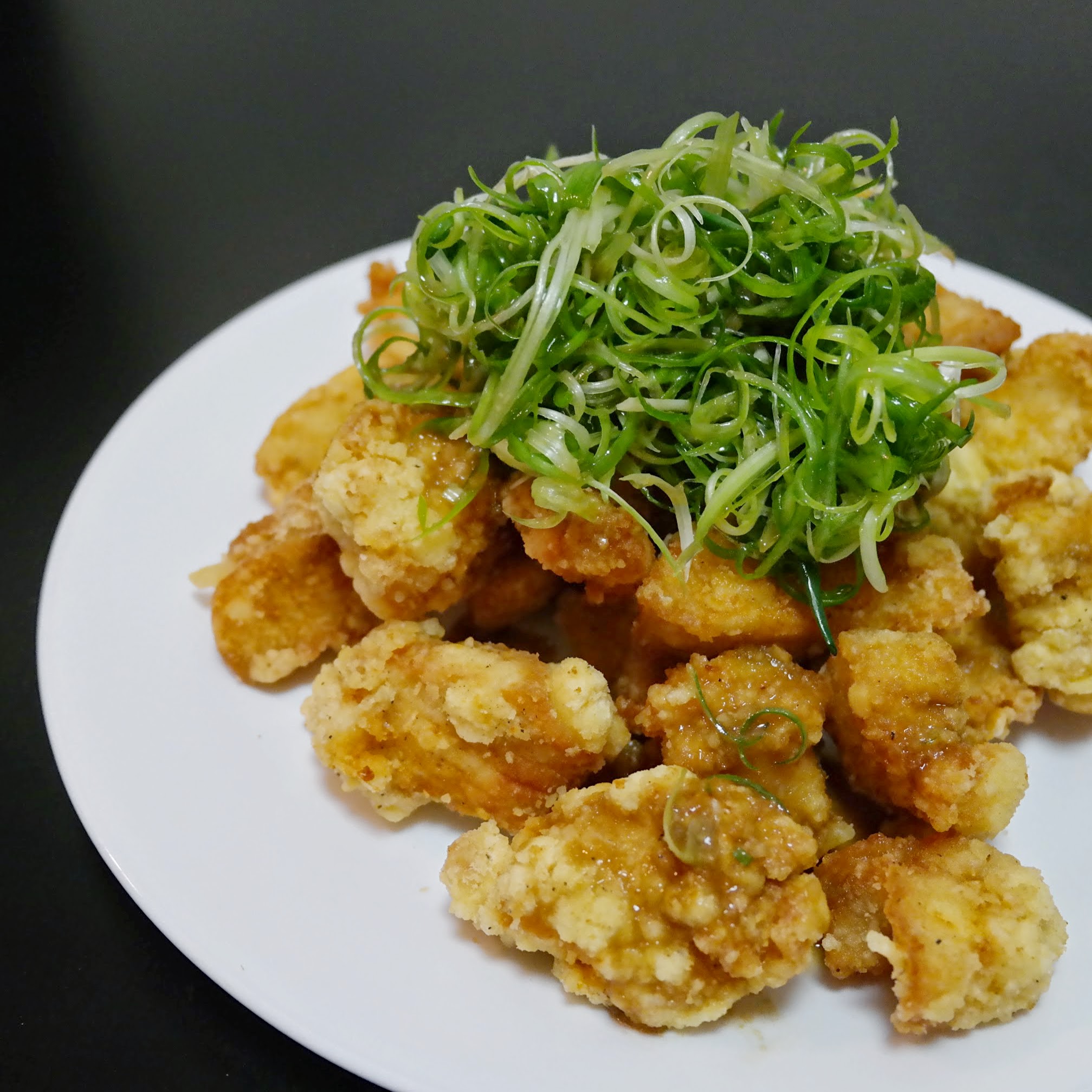 padak (파닭)/ korean fried chicken with spring onion & sweet soy-mustard  sauce — cooking with yoon