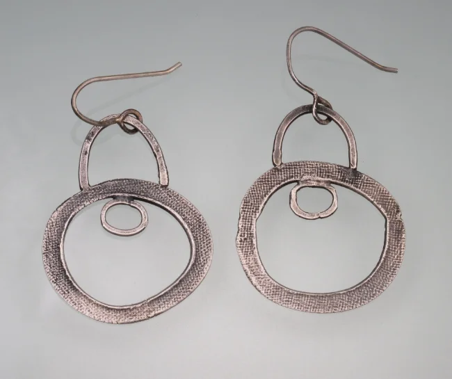 sterling artifact earrings
