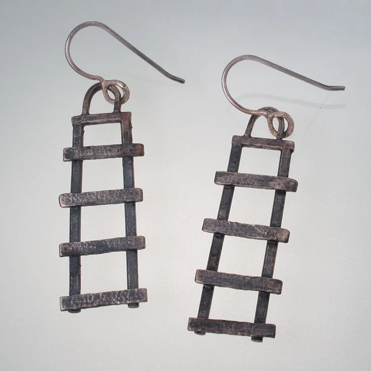 Sterling Ladder Earrings