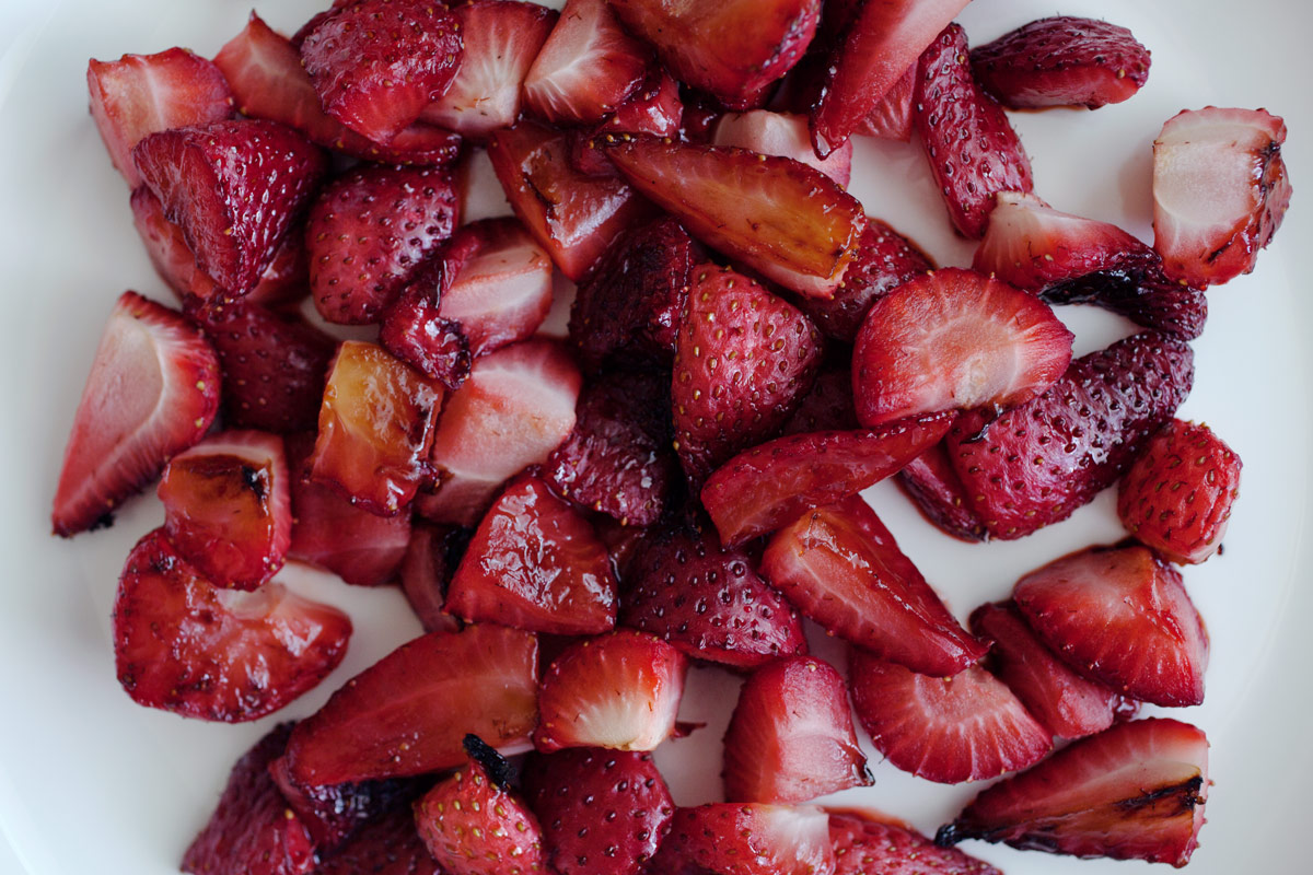 Roasted Strawberry and Fennel Scones recipe
