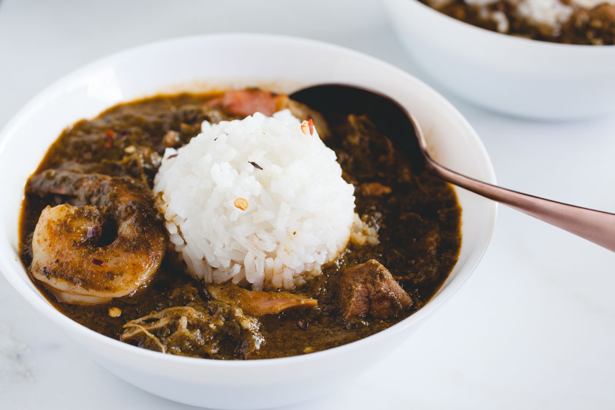 Gumbo z'Herbes recipe