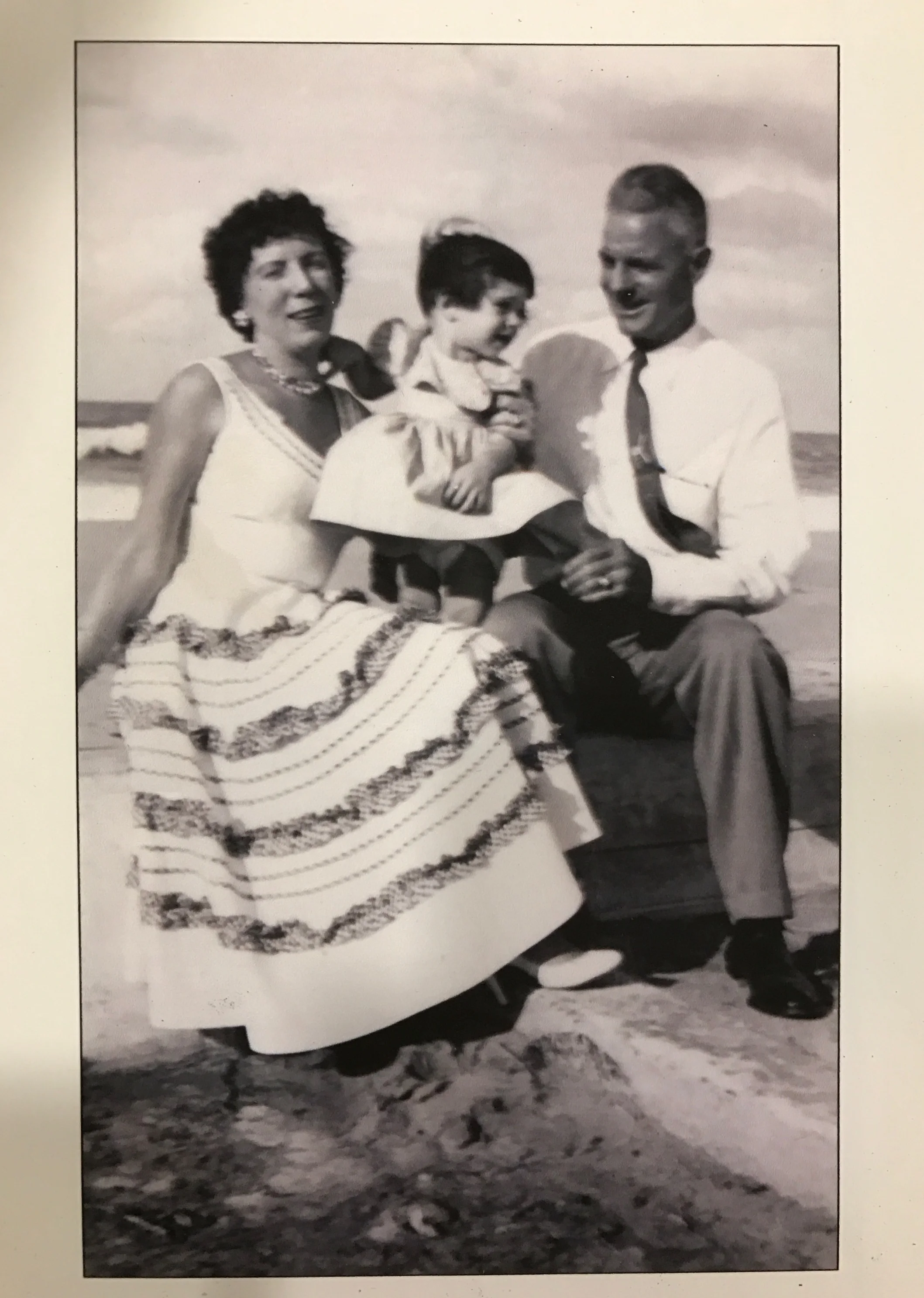 My mom and grandparents on the Malecon - the famous oceanfront boardwalk and boulevard in Havana.