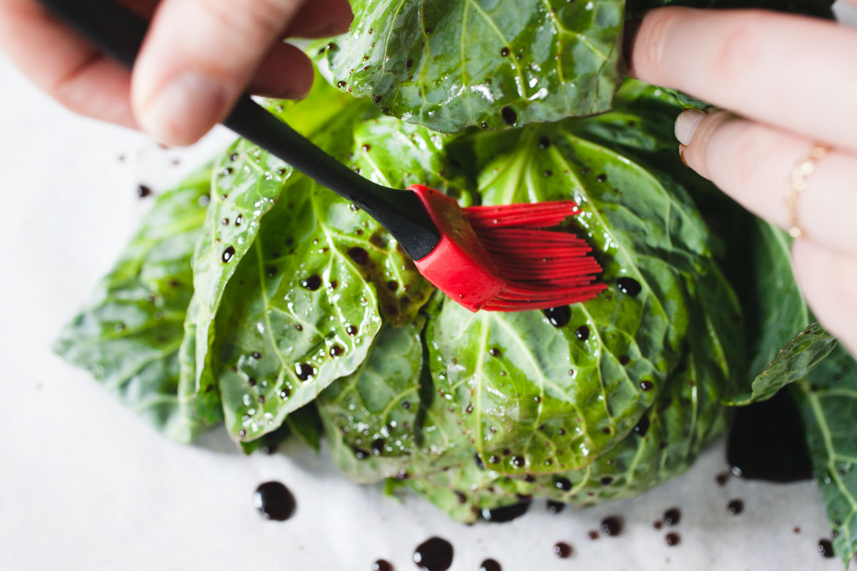 Roasted Brussels Sprout Leaves Recipe