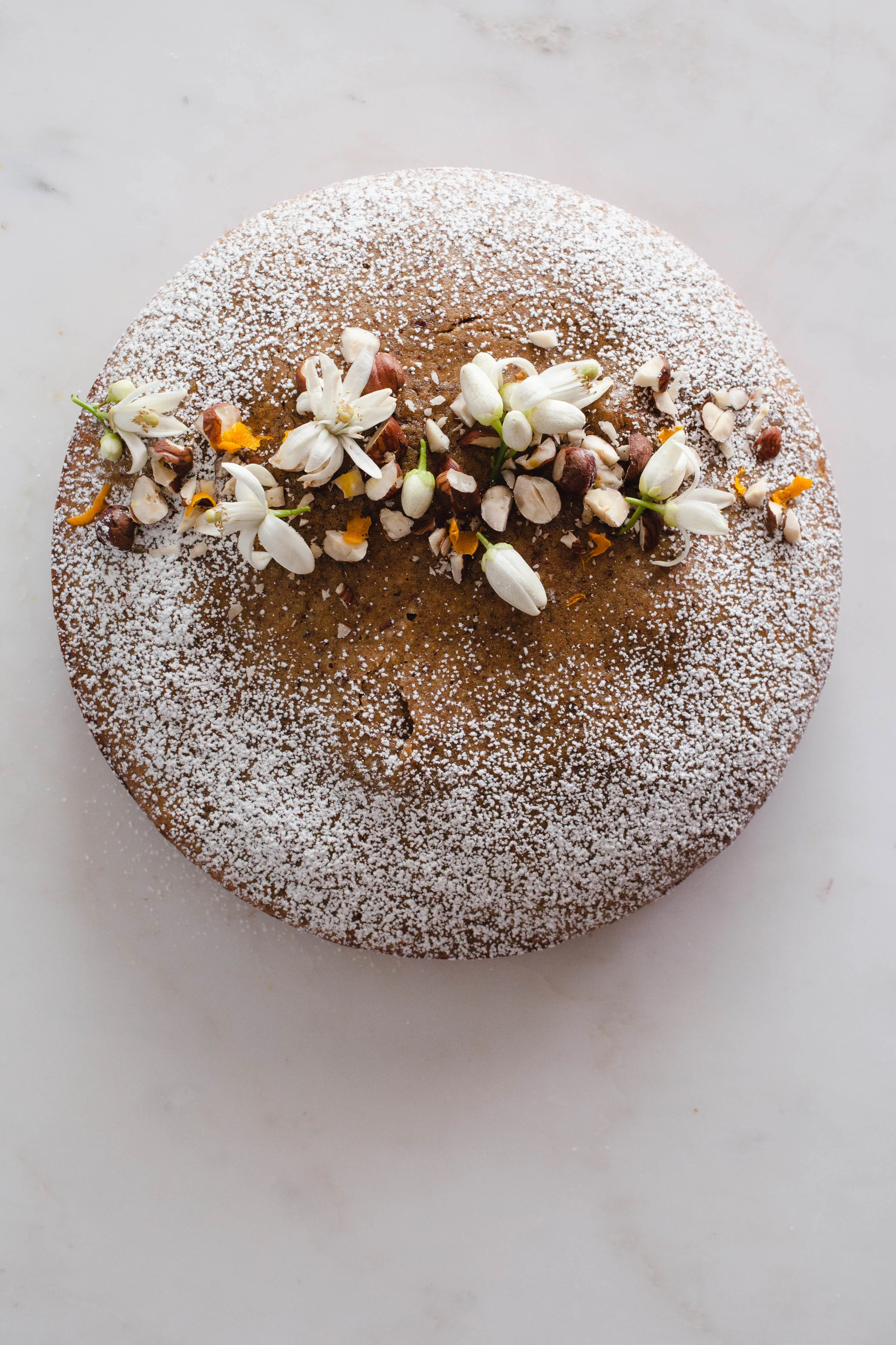Orange Blossom and Hazelnut Teacake recipe