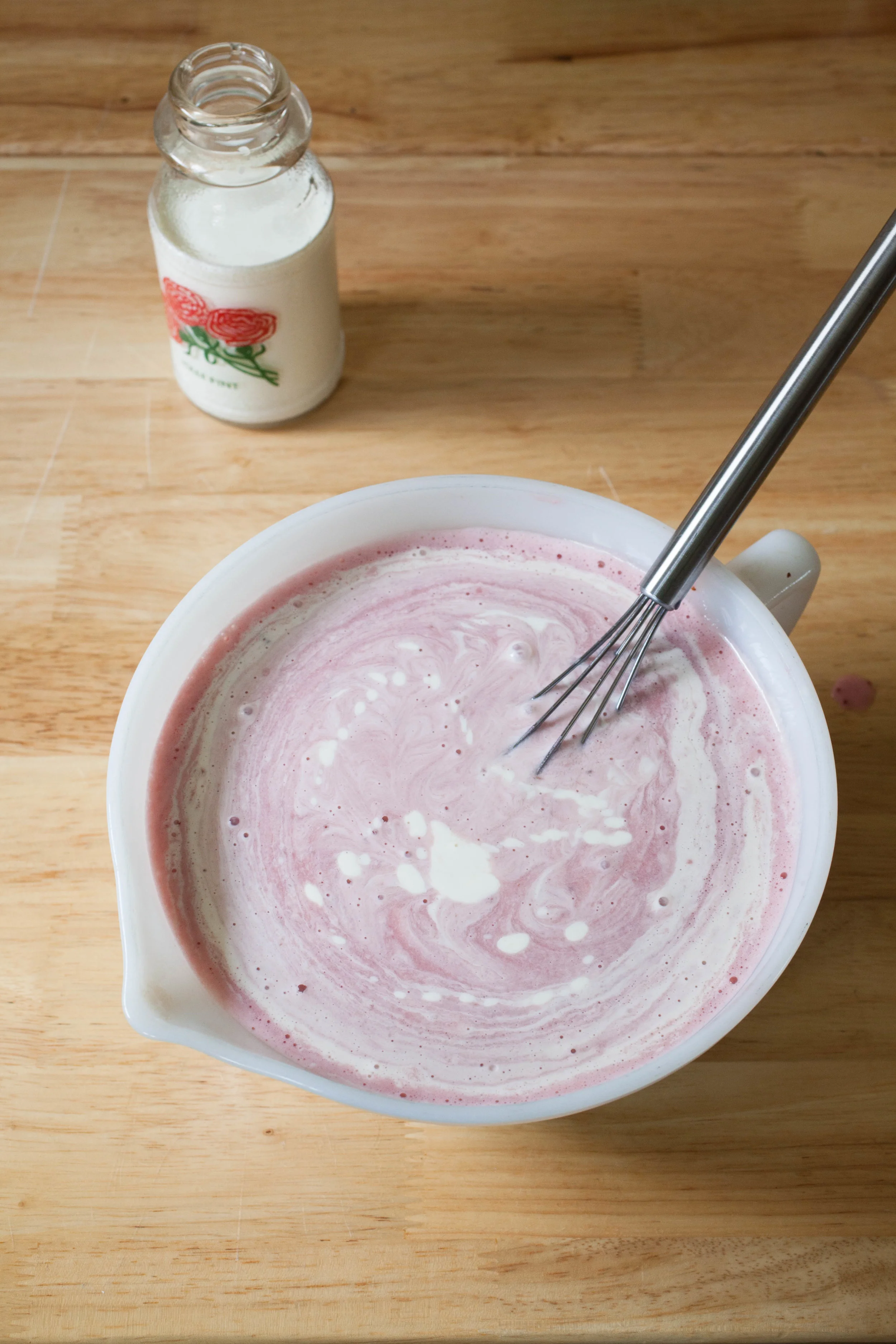 Strawberry Milk Panna Cotta