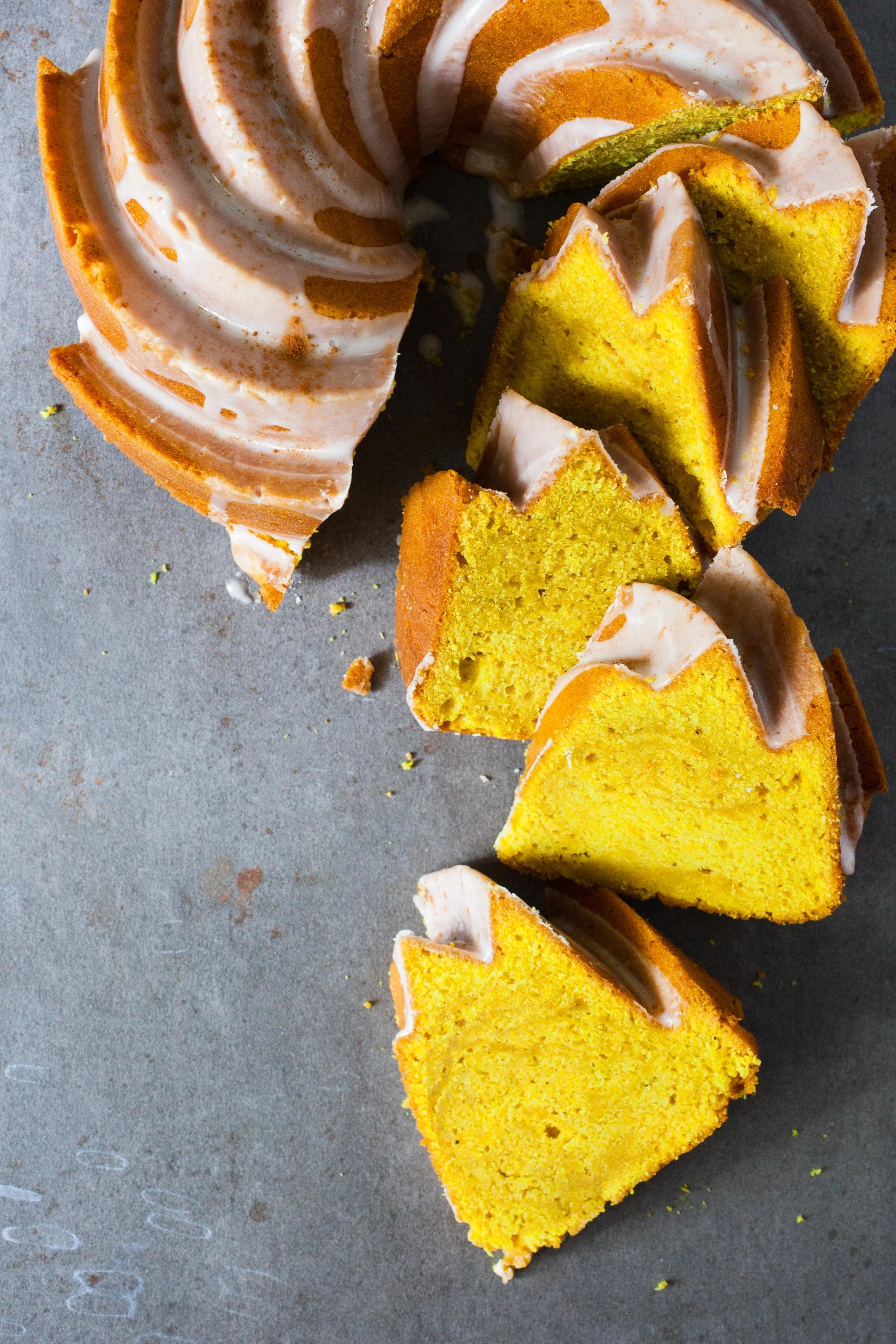 Golden Milk Pound Cake