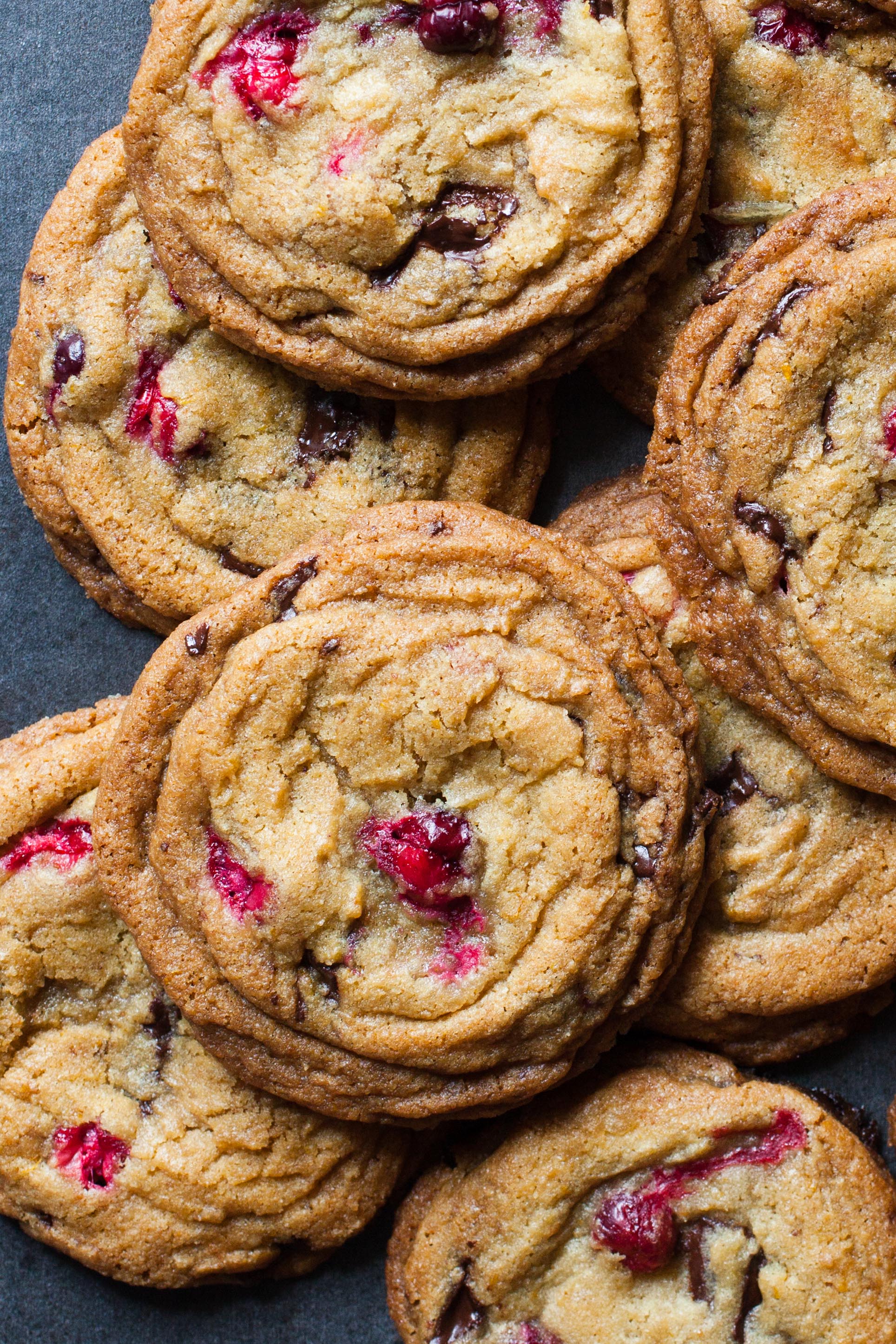 Cranberry-Orange Chocolate Chunk Cookies