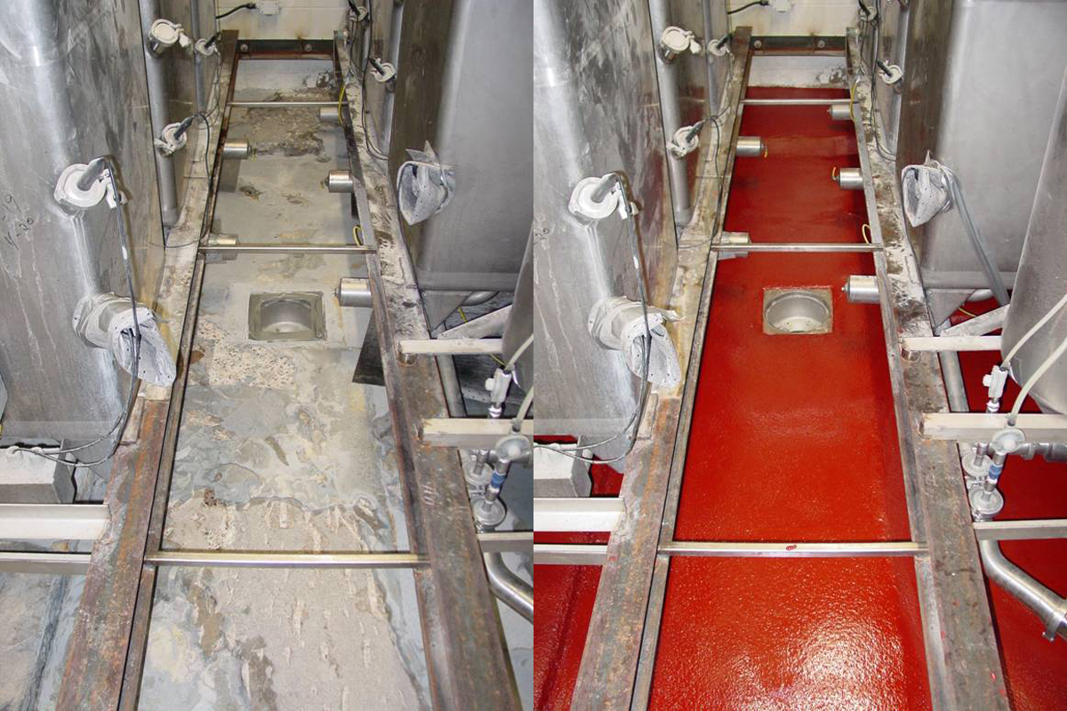 Before | After Dairy CIP