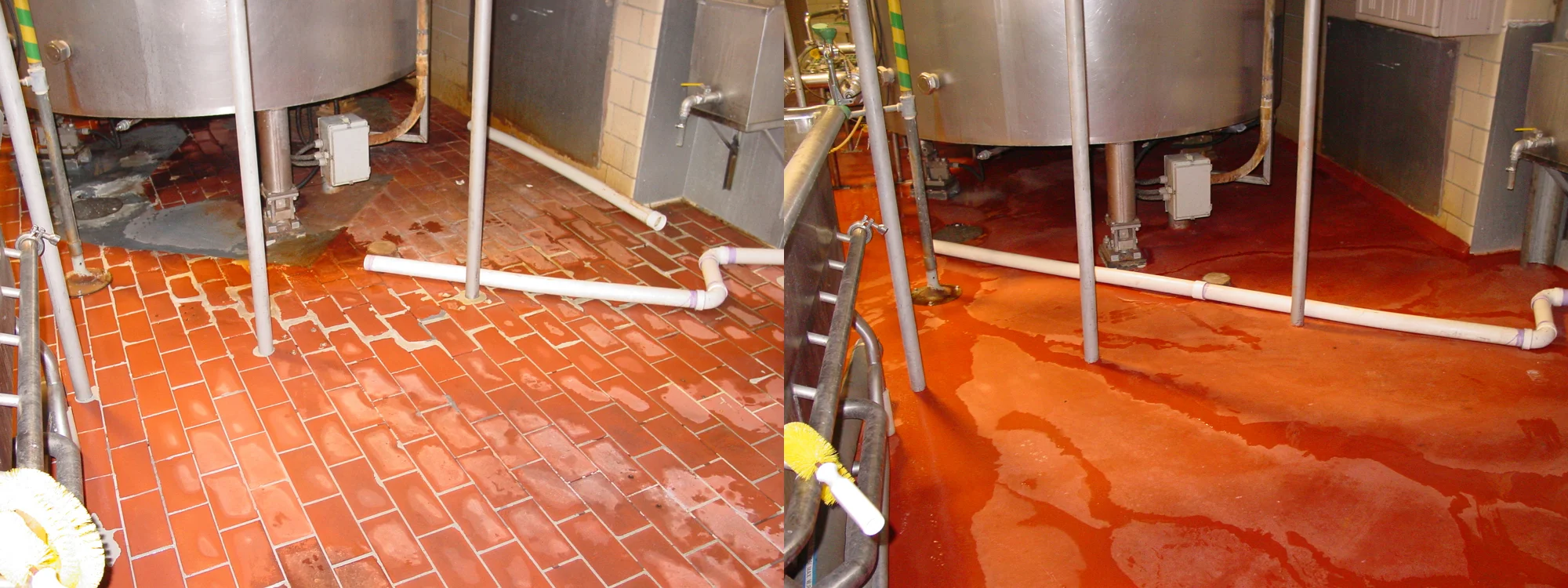 Before | After Over Pavers