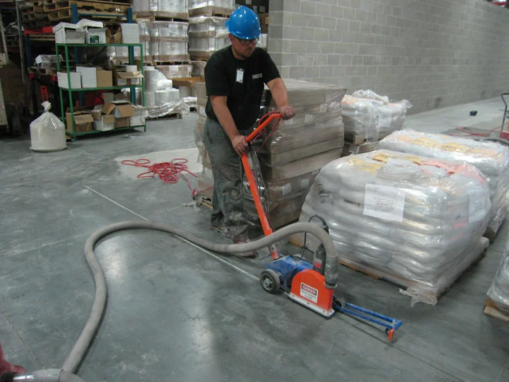 Using Stand-Up Crack Saw