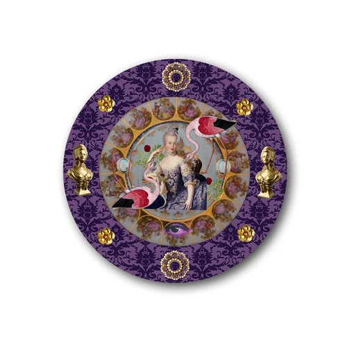 Petite Plate: Royal Damask (5.5 in)