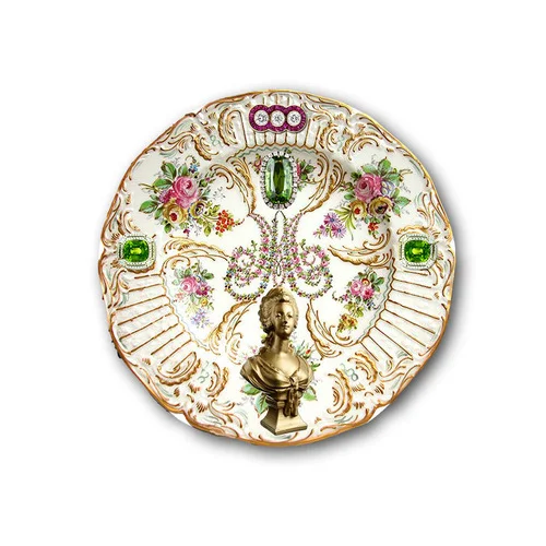 Petite Plate: Monogram (5.5 in)