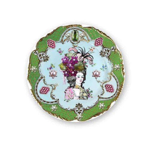 Petite Plate: Victorian Green (5.5 in)