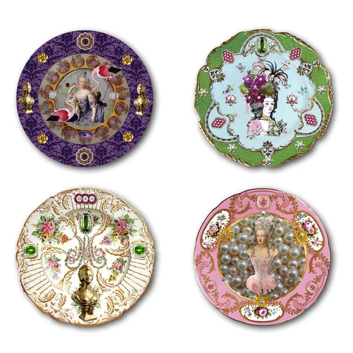 Petite Plate Series, Set of 4 (5.5 in)