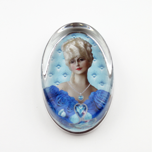 My Blue Valentine Paperweight