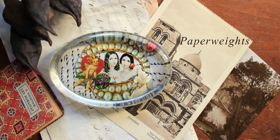 Victorian Sisters Paperweight