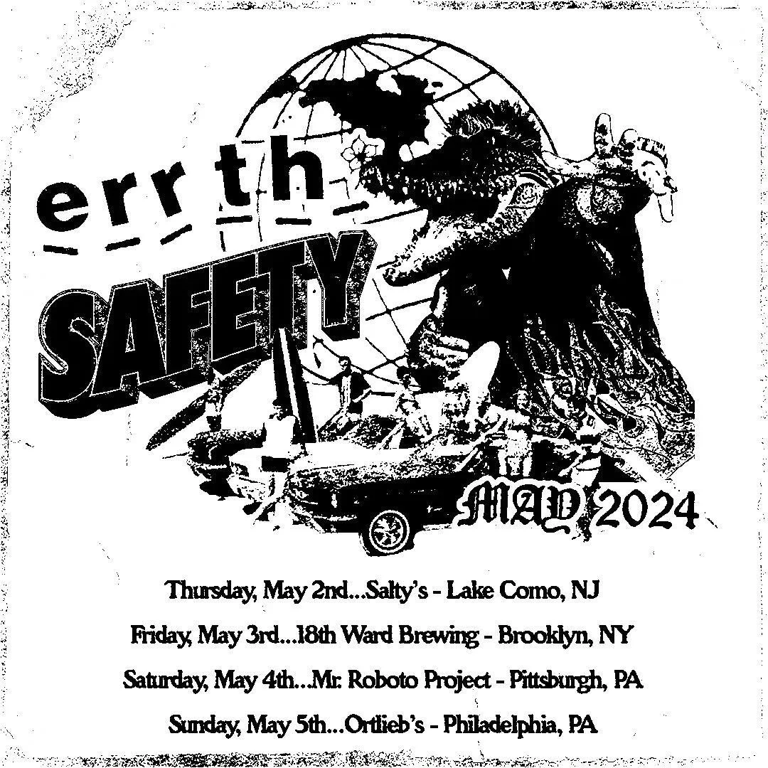 Stoked to announce we will be hitting the road with our buds in @errthisaband this May! It's been too long, and we're stoked to see all our friends around the NE.

2 May - Lake Como, NJ
3 May - Brooklyn, NY
4 May - Pittsburgh, PA
5 May - Philadelphia