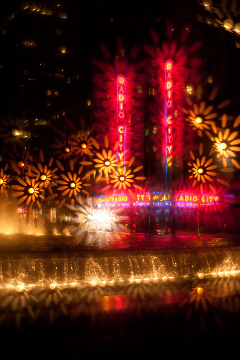 Rockefeller Center plus Lensbaby