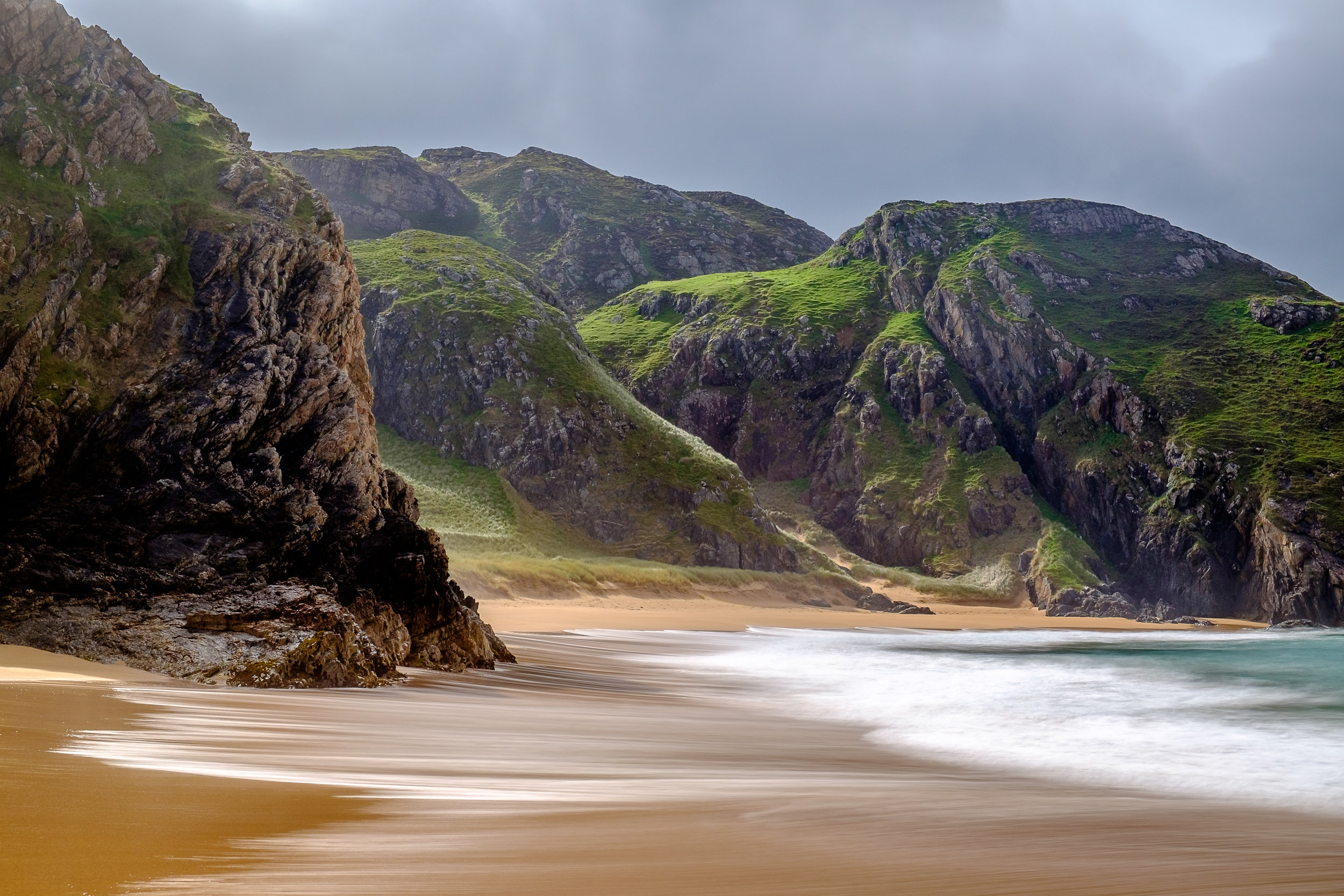 Murder Hole Beach, Donegal, Ireland. Probably the best shot I took on the photo tour.