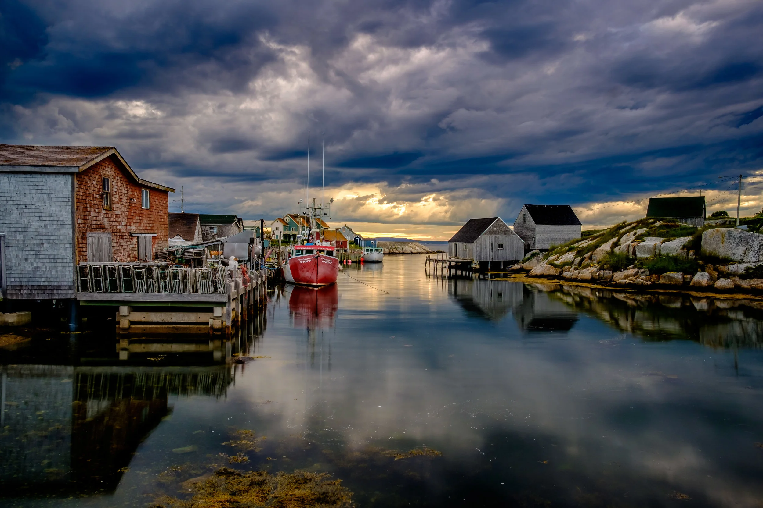 The image after all Lightroom edits were applied.