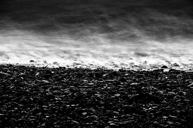 Pebbles and water. Halls Harbour, Nova Scotia. #blackandwhite #hallsharbour #novascotia #fujifilm #fujifilmxt1