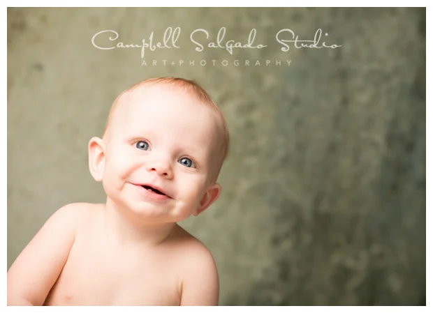 Baby photography in Portland photo studio - Campbell Salgado Studio.