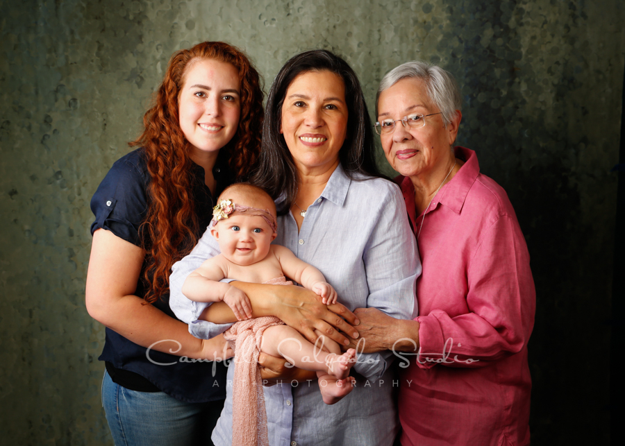 Four Generations of Women — Portland Photographers — Campbell Salgado Studio
