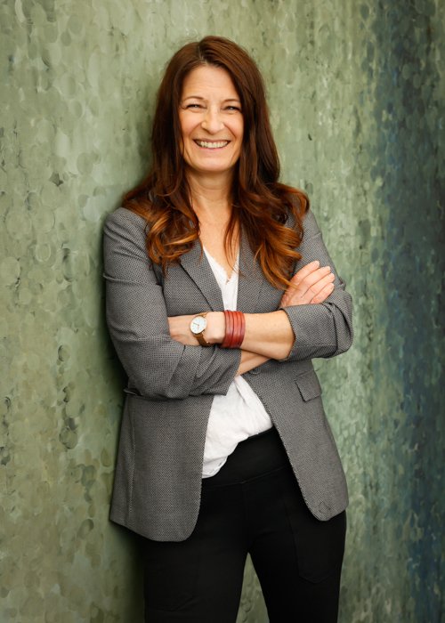  Portrait of individual on rain dance background at Campbell Salgado Studios in Portland, Oregon. 