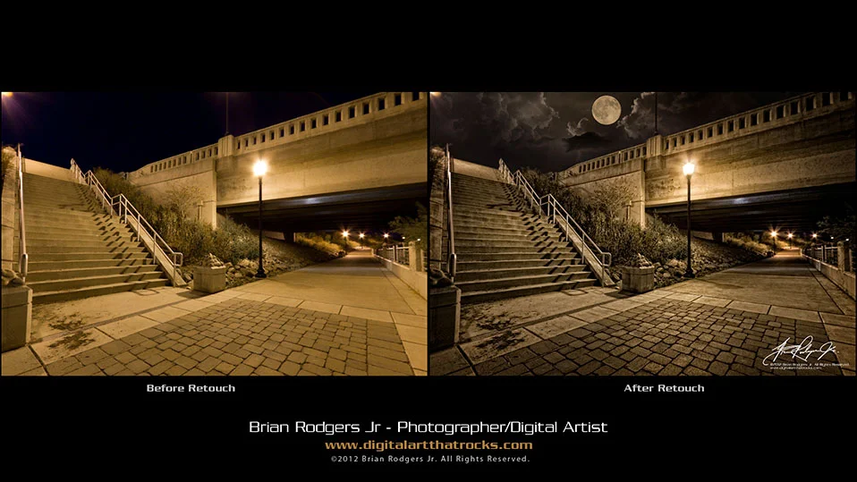 "Under the Bridge" Photography by Brian Rodgers Jr. Commercial Photographer Digital Artist South Bend, IN