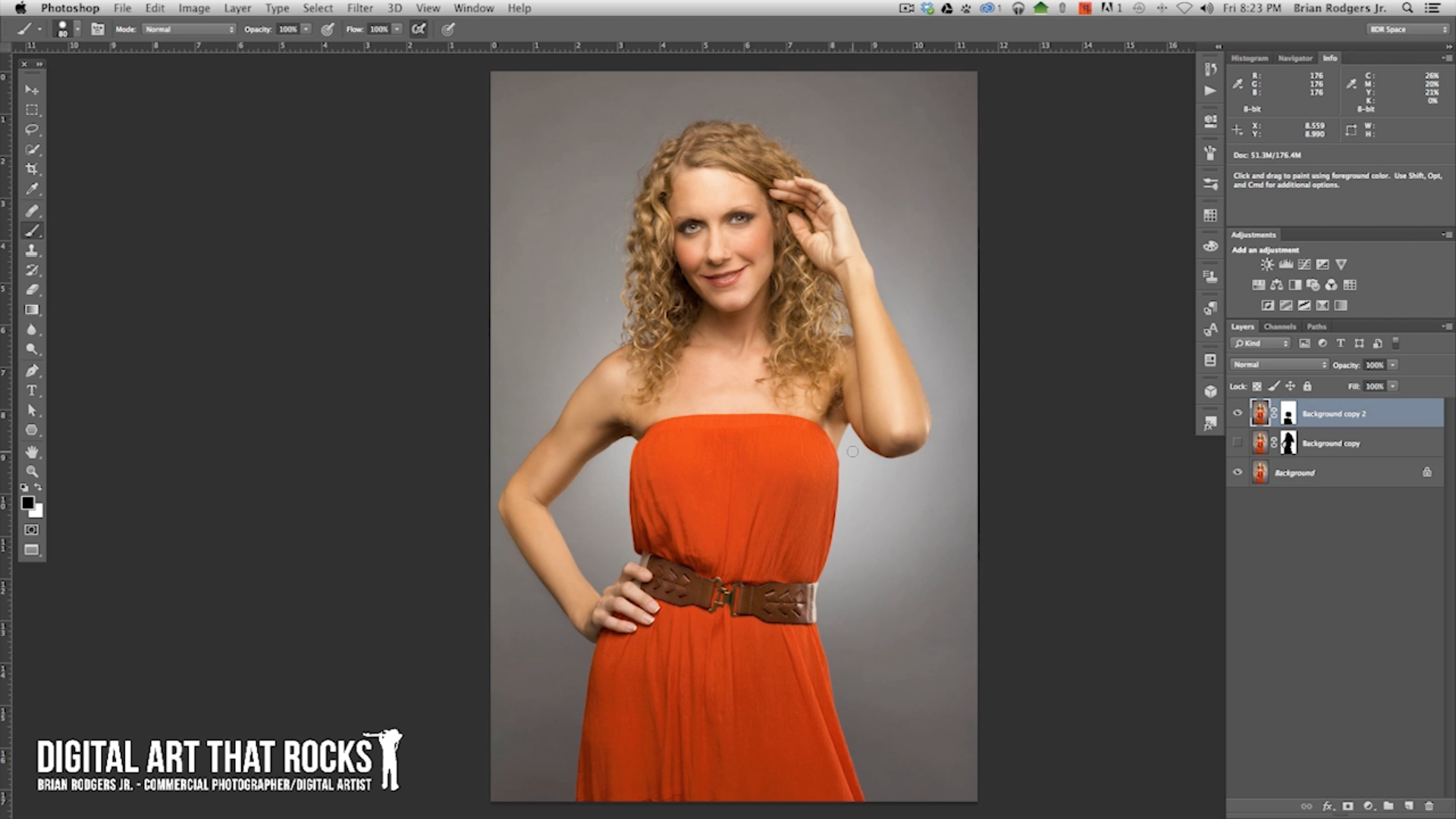 Color Conversion Retouching Technique with Photoshop CC - Brian Rodgers Jr. Commercial Photographer South Bend