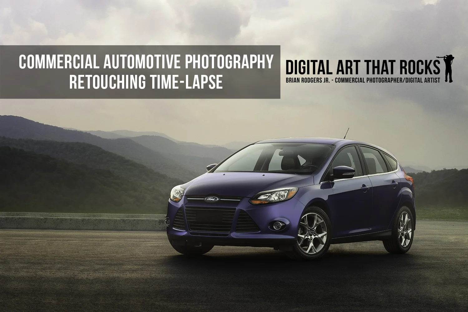 Commercial Automotive Photography Retouching Time-Lapse | Brian Rodgers Jr. South Bend Commercial Photographer/Digital Artist
